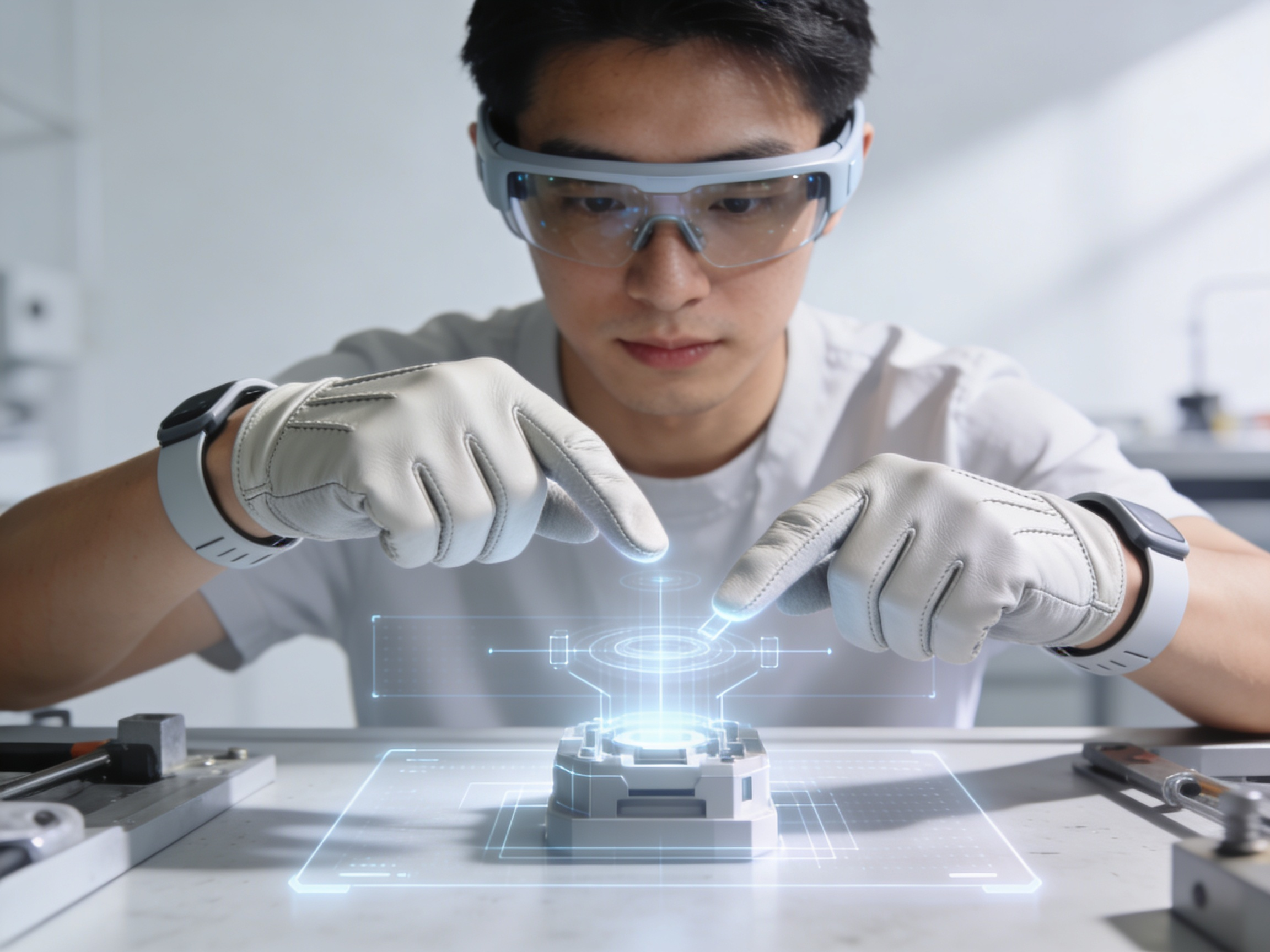 Agentic AI for peripherals for dexterous tasks